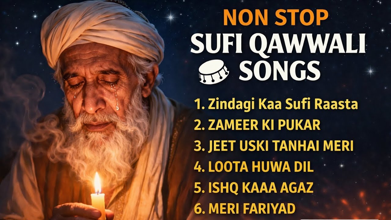 Non stop sufi songs|Non Stop Sufi Vidio Song|Top Trending Sufi  Qawwali Songs
