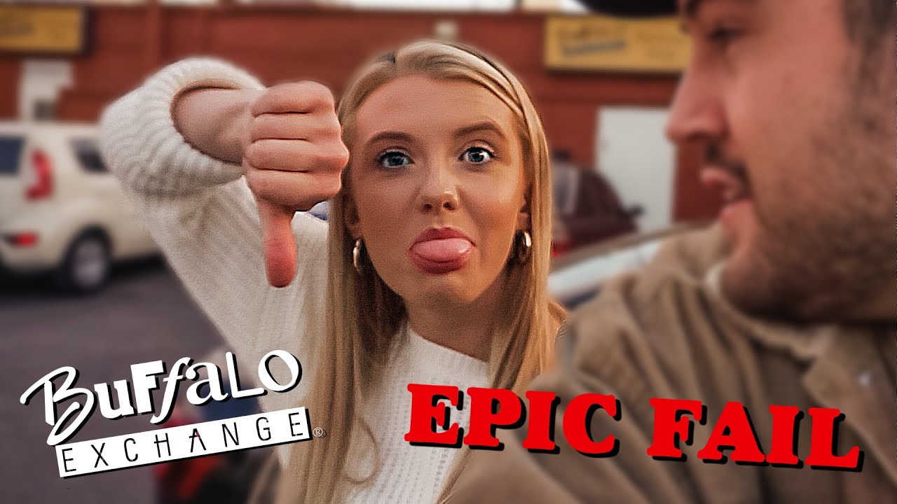 Thrifting FAIL at Buffalo Exchange... (Selling Clothes & Try On)