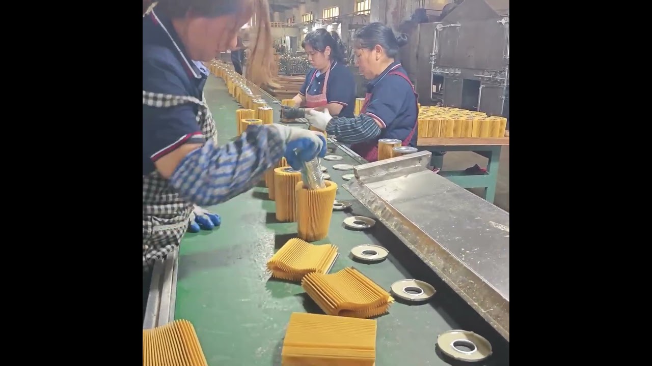 Inside Ultra Modern Oil Filter Factory: Advance Technology in Action Ps