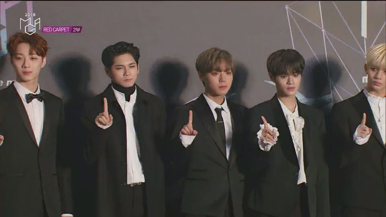 [2018 MGA RED CARPET] 워너원(Wanna One) 인터뷰