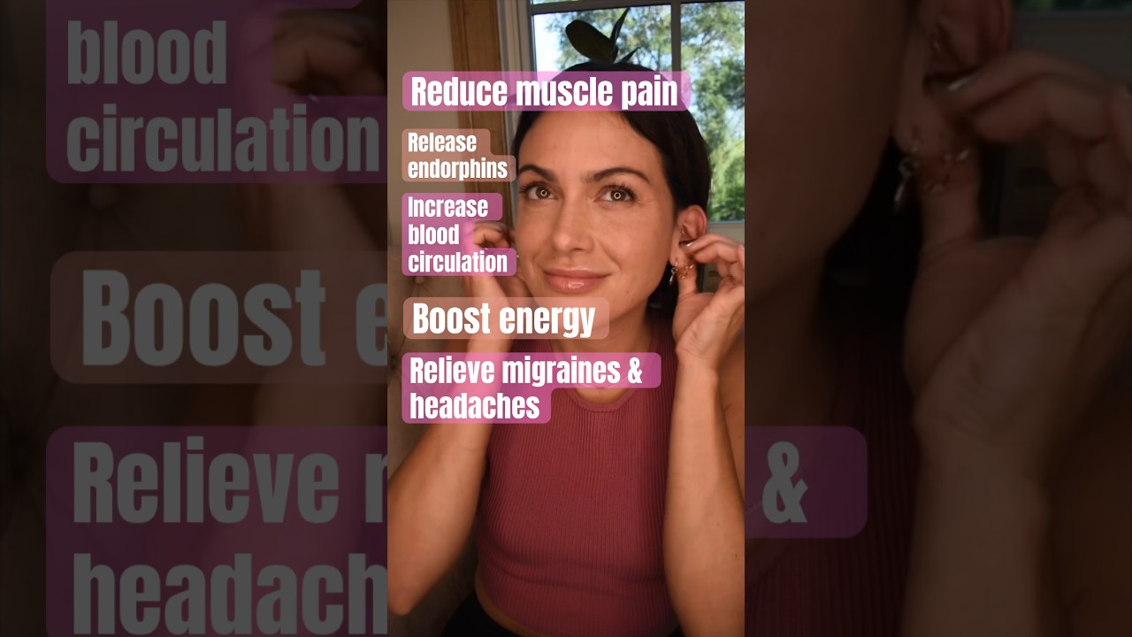 Would you put more energy to an ear massage if you knew the benefits? #shorts #faceyoga #earmassage