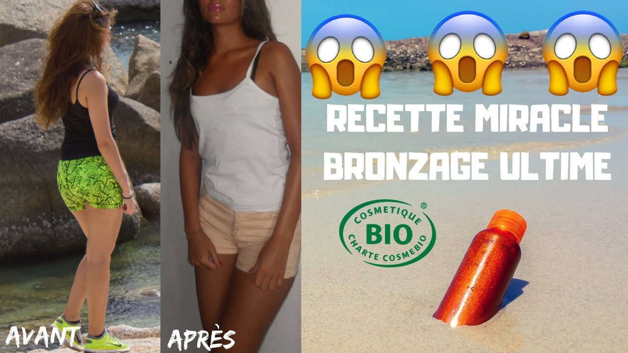 😱RECETTE BIO POUR UN BRONZAGE INTENSE ! 😱
