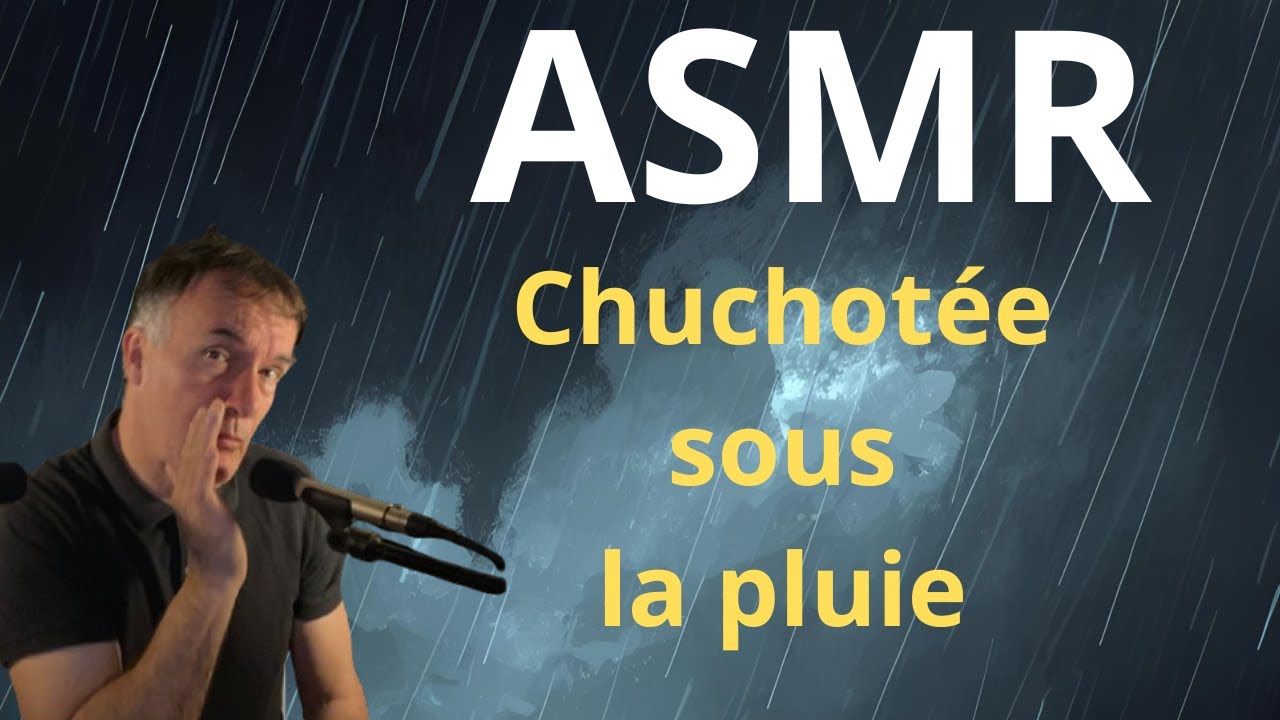 ASMR Chuchotée sous la Pluie 🌧️ Détente Profonde et Sommeil Immédiat (Bruitage Orage Réaliste)