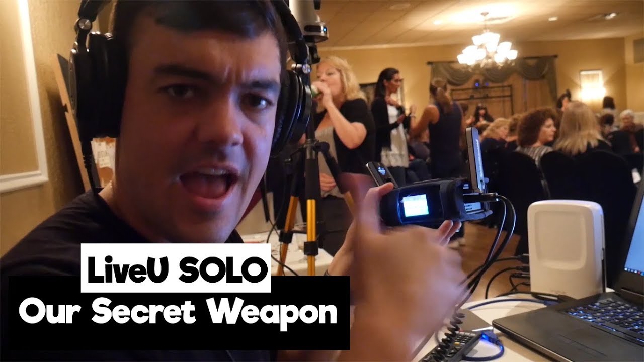 The LiveU Solo - Our Secret Weapon