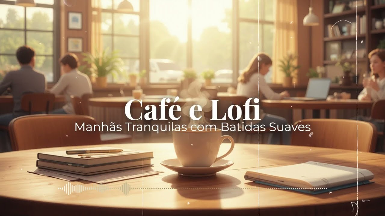 Caf&eacute; e Lofi | Manh&atilde;s Tranquilas com Batidas Suaves