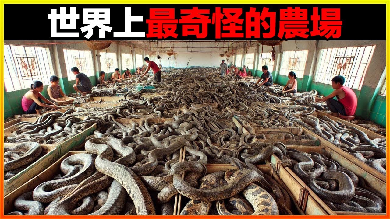 這個農場裡養殖的「生物」聞所未聞，膽小者能當場嚇尿了，11個世界上最奇怪的農場，能聽說3個以上的算你牛。