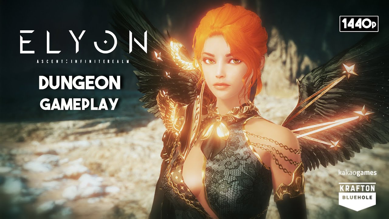 ELYON MMORPG Gameplay - Dungeon LVL 30 (Stress Test Beta) PC