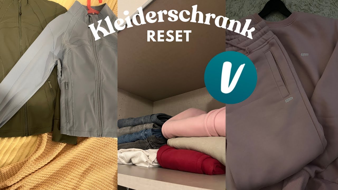 Kleiderschrank reset 👗 | ( ausmisten , Vinted , Verkaufen )
