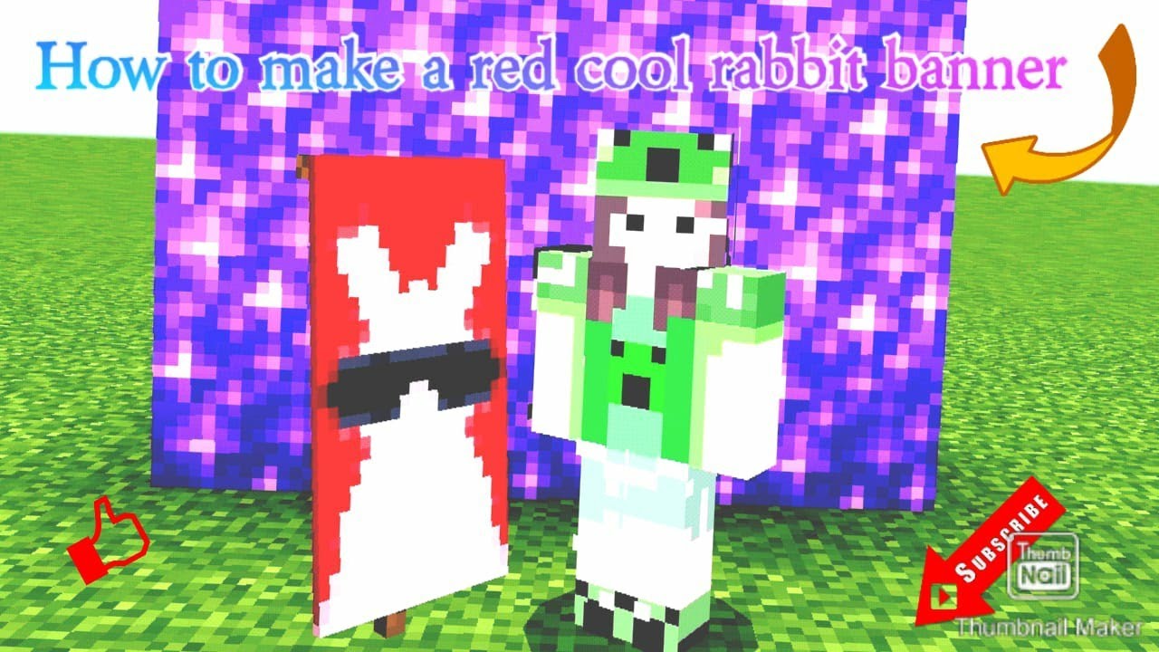 How to make a cool rabbit banner