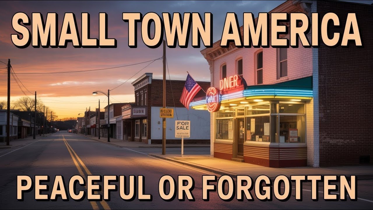 Small Town America  Peaceful or Forgotten    Life in the Quiet Corners of the U S