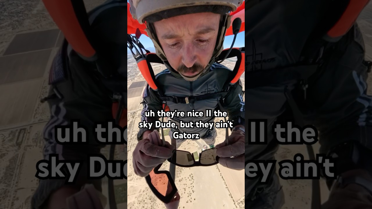 It&rsquo;s the Gatorz Rig for me #eyes #eyewear #gatorz #sunglasses #style #skydive #freefly #rig #plane