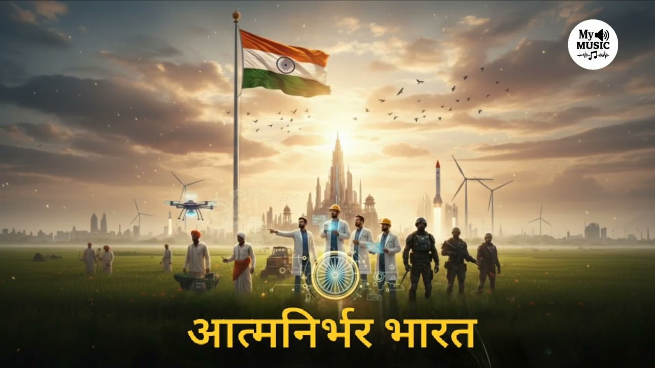 आत्मनिर्भर भारत | Atama nirbhar Bharat | patriotic song | kashinath mahajan 