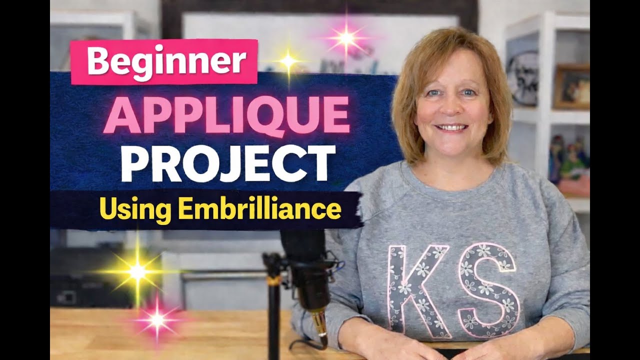 Beginner Applique - Embrilliance Stitch Artist Level 1