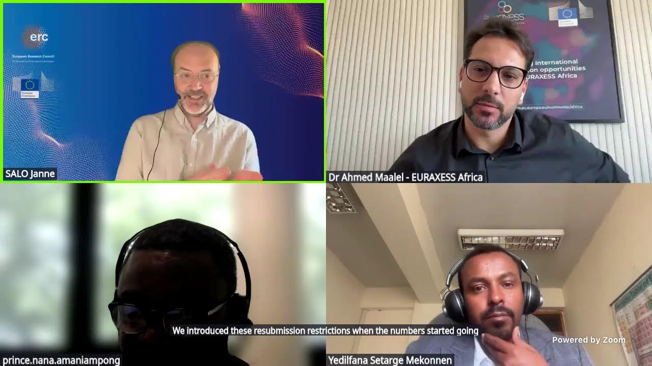 ERC Grants for Researchers Based in Africa