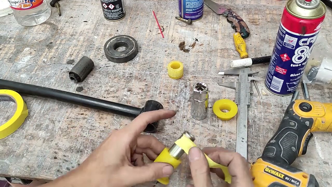adaptação na bucha do varão (trambulador)