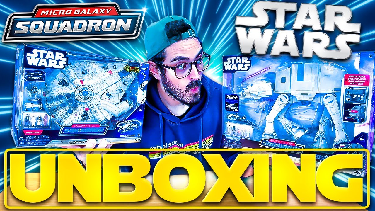 Unboxing Micro Galaxy Squadron: ¡las naves de STAR WARS que estabas deseando!