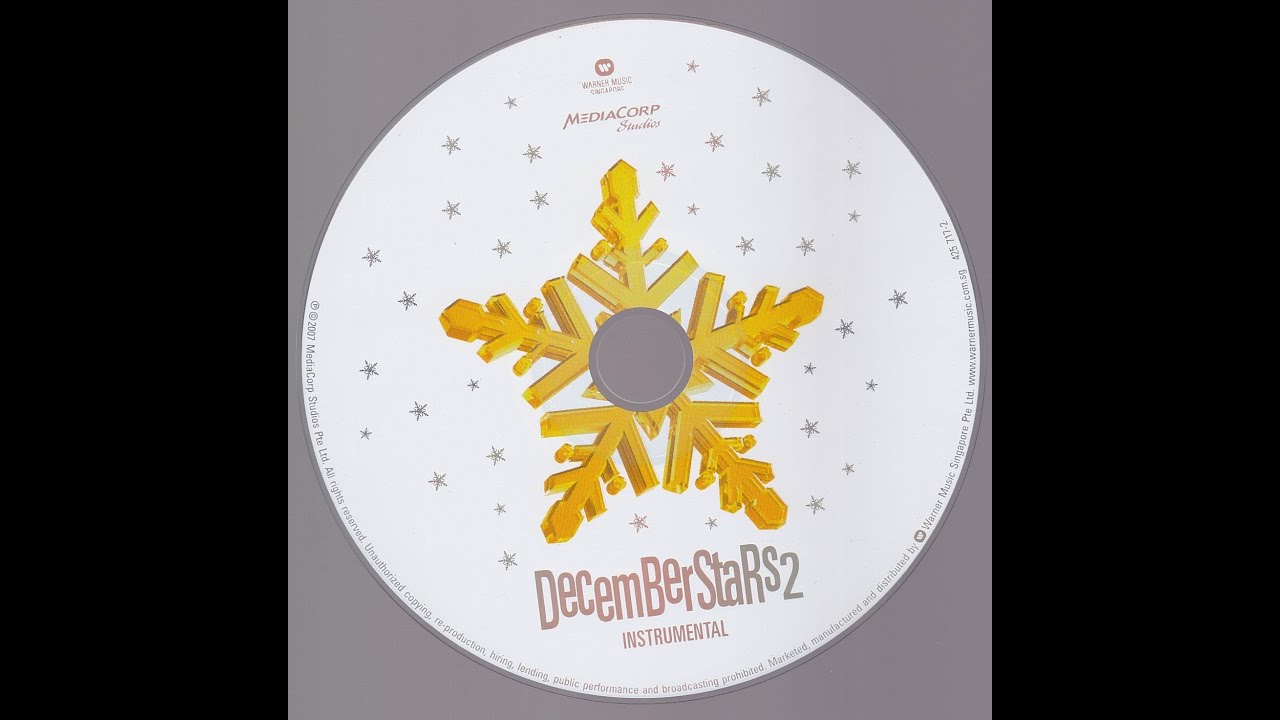 MediaCorp December Stars 2 Disc 2: Instrumentals (Original 2007 CD Release)