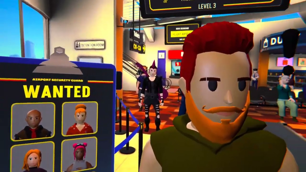 Airport Security Guard VR   Gameplay 1
