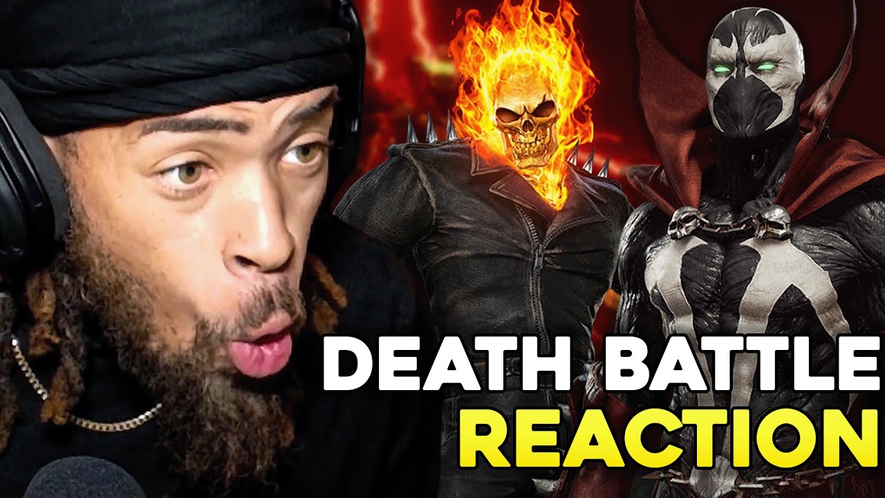 MAKEOUTtEEJ Reacts to Spawn vs Ghost Rider DEATH BATTLE...