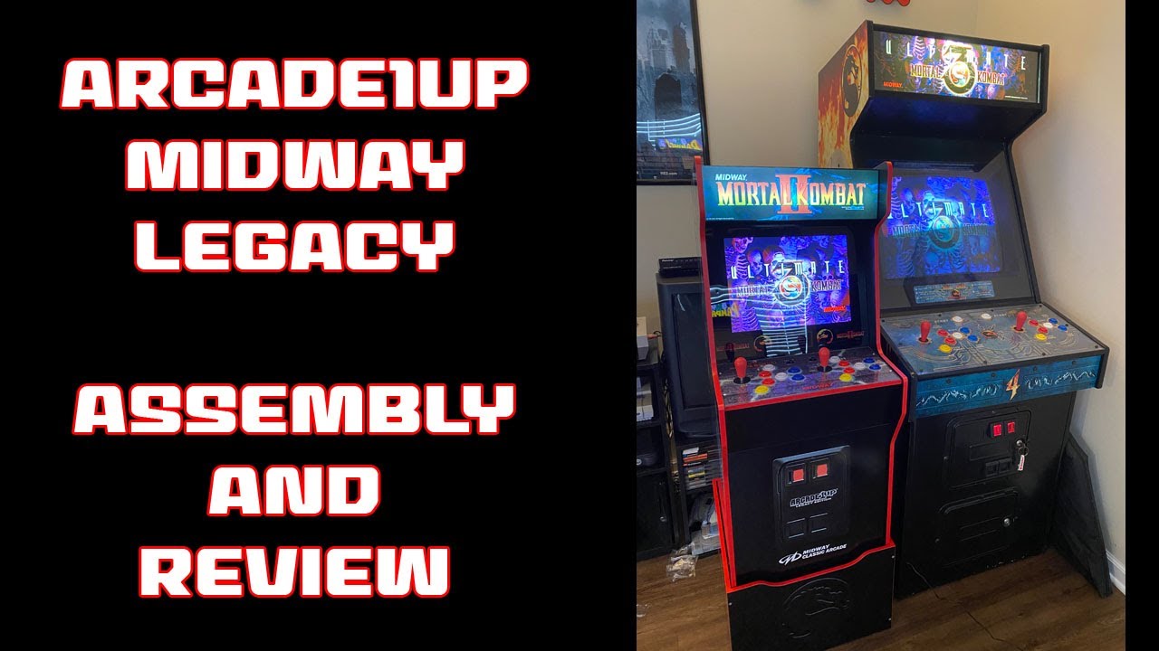 Arcade1up Midway Legacy Unboxing, Assembly, and Review