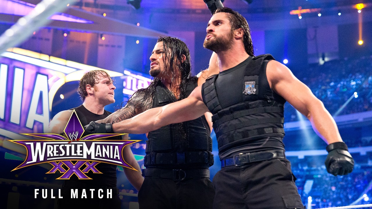 Полный матч: The Shield против Кейна и The New Age Outlaws: WrestleMania XXX