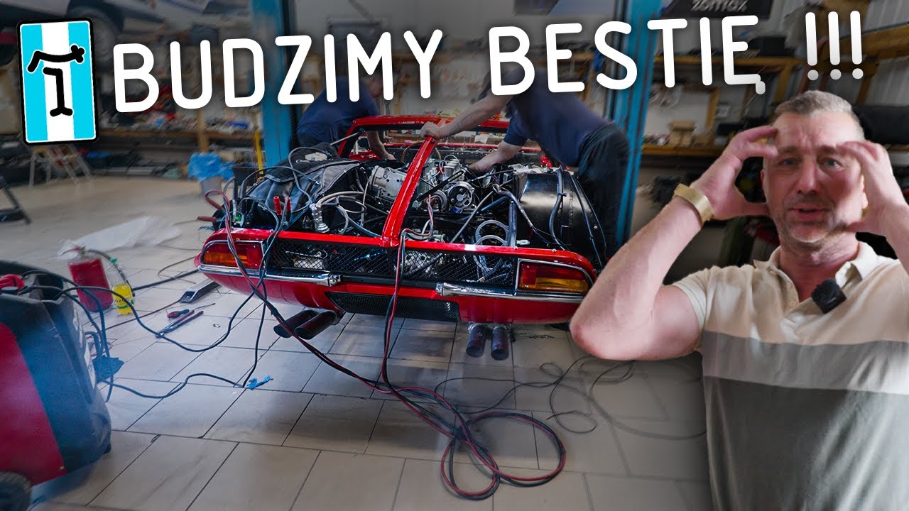 De Tomaso Mangusta – Ożywiamy legendę lat 70! 🔥 Uruchamiamy silnik i zdradzamy sekrety budowy -odc 3