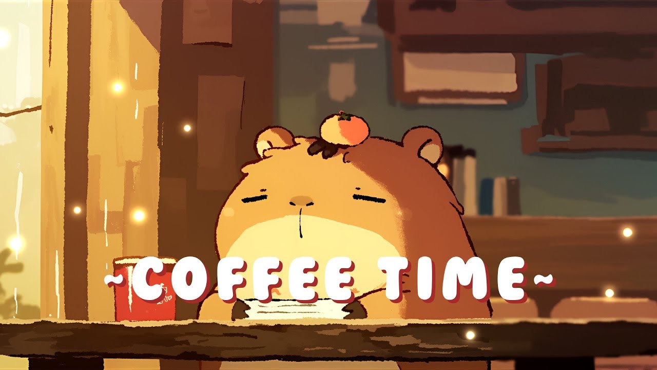 24/7 Capybara Lofi Beats - Cozy Lofi Hip Hop Mix ~ Quiet Moments ~ 📚 🎵