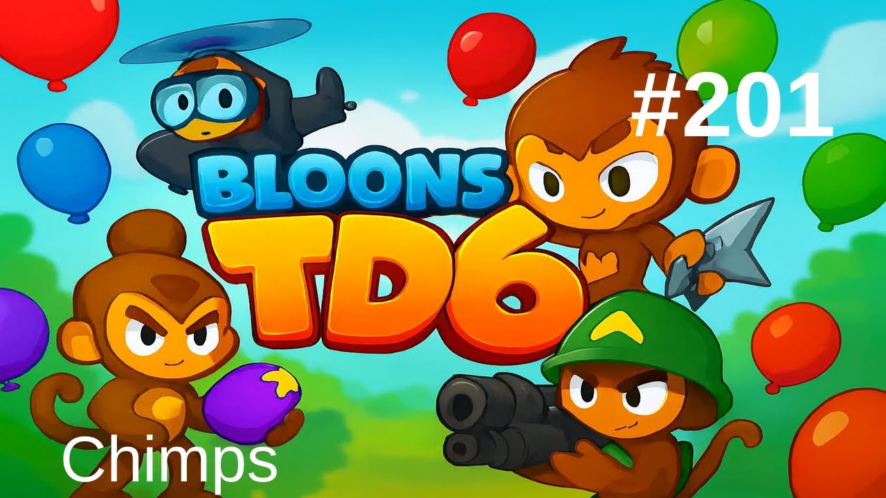 Bloons TD 6 No Commentary Gameplay( Three Mines 'Round -Hard- Chimps ) EP-201
