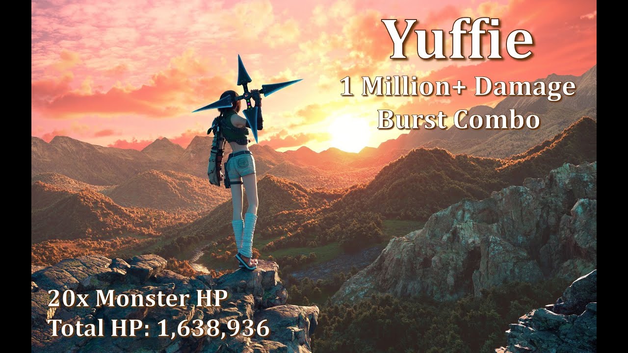 FFVII Rebirth - Yuffie 1 Million+ Damage (20x Monster HP)