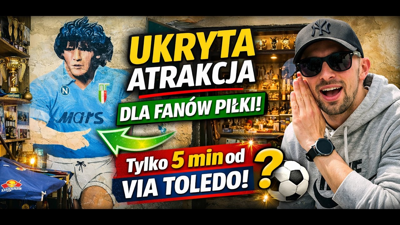 Miejsce kultu Diego Maradony w Neapolu 🇮🇹