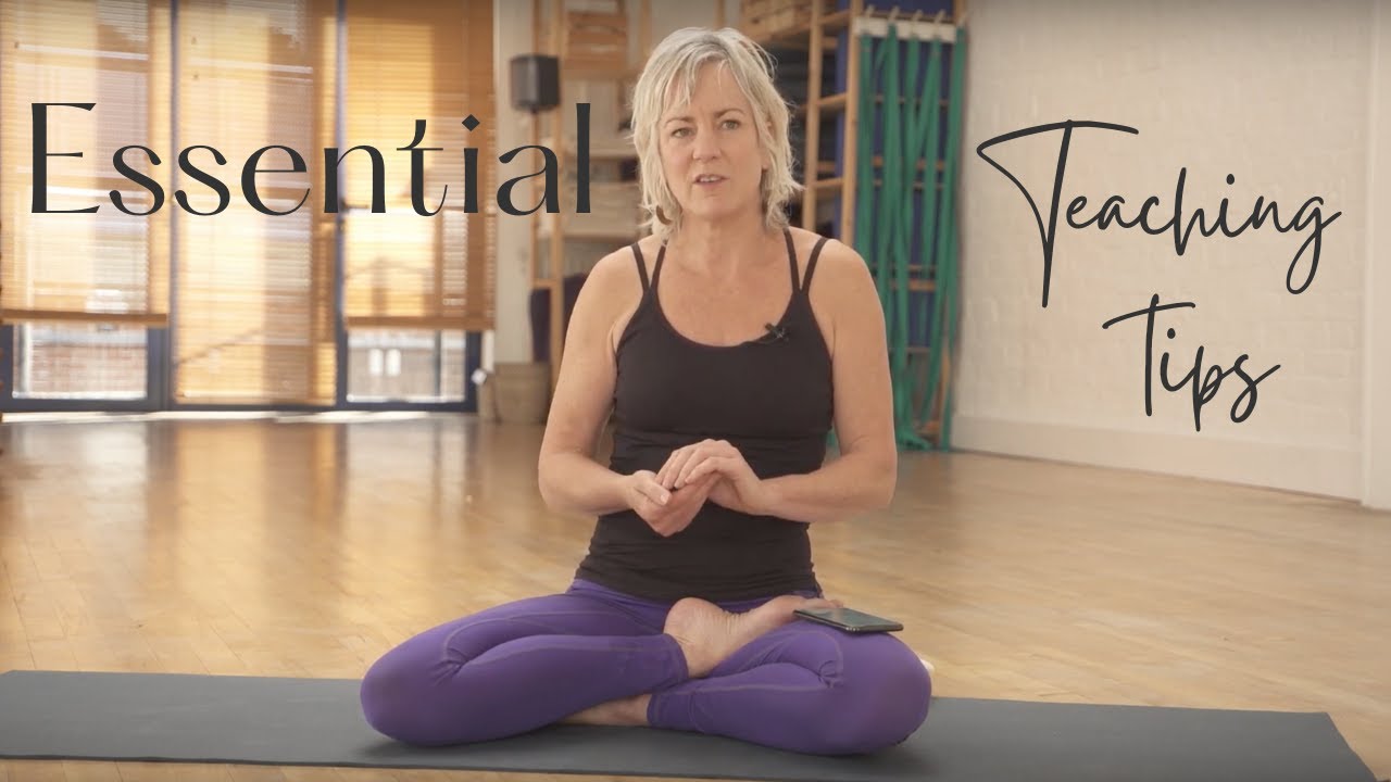 Yoga for anxiety - teaching tips