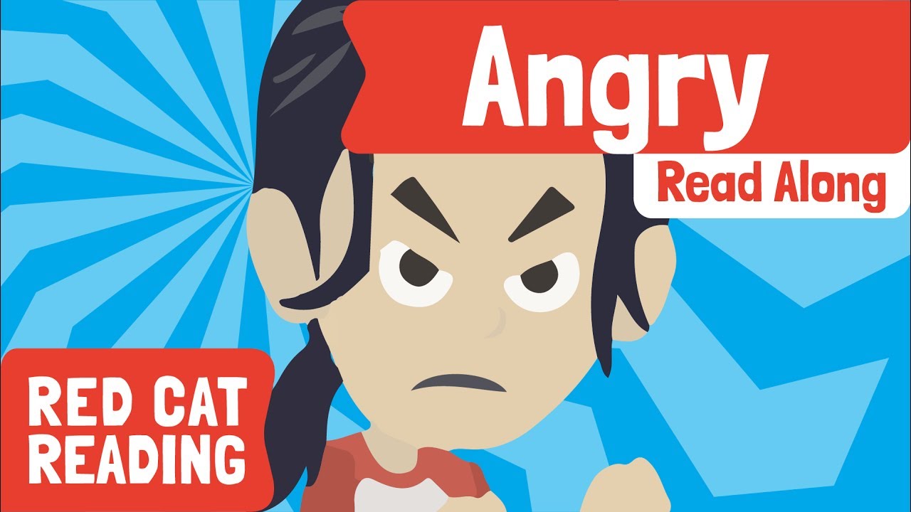 Angry | How to read | Fun Facts for Kids | Made by Red Cat Reading
