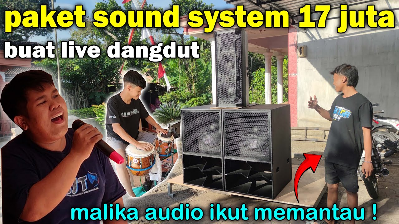 Langsung di tes buat job elektun dangdut !! paket sound system 17 juta tr box custom