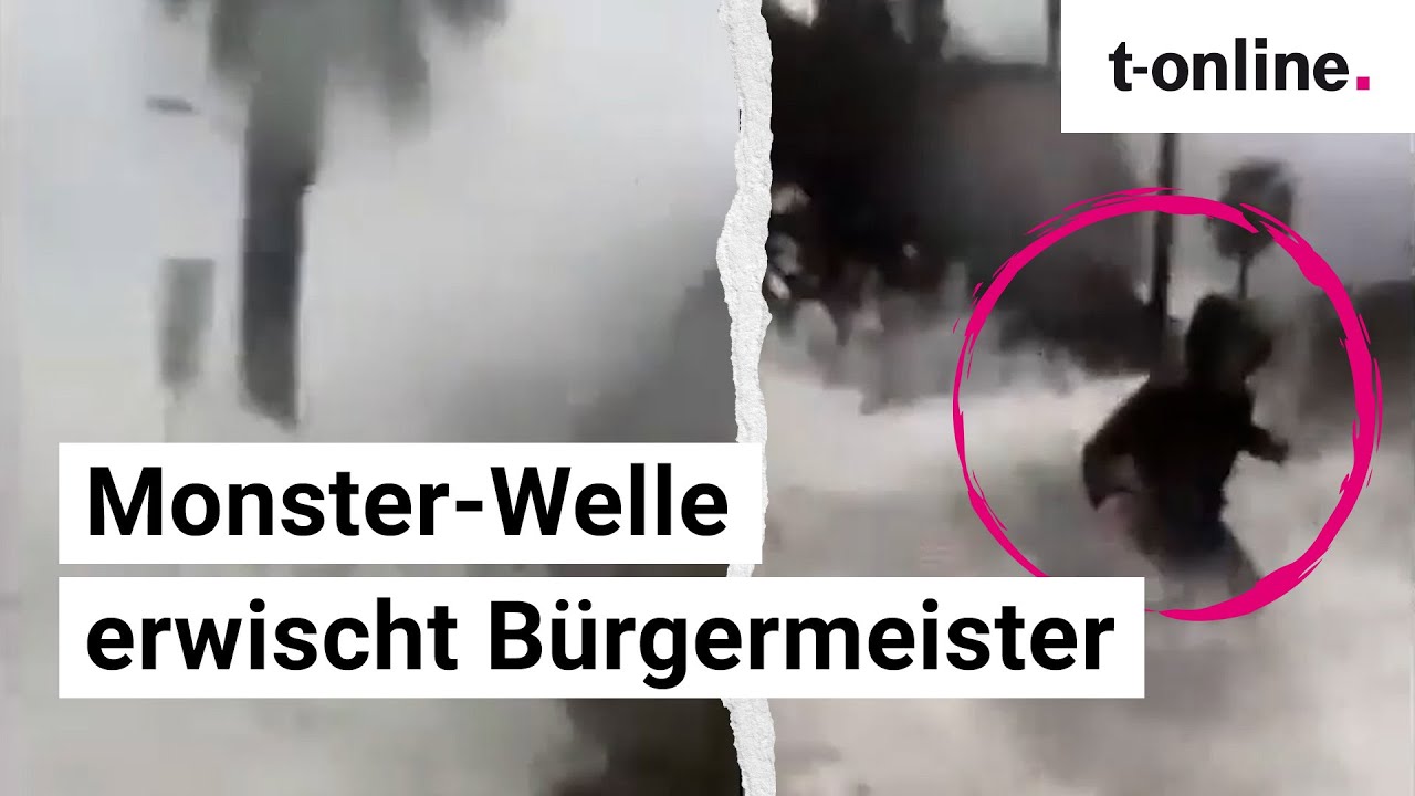 Italien: Bürgermeister wird von Fluten auf Sizilien mitgerissen