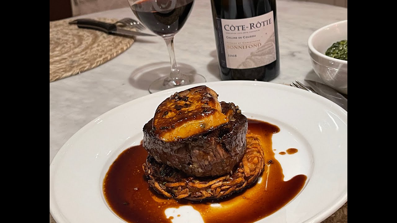 Finishing the Filet Mignon & making it a Tournedos Rossini