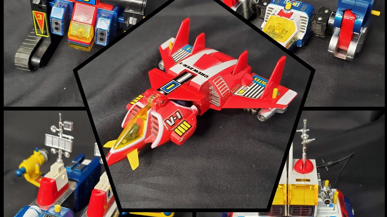 Trip to memory lane | 80s Vintage Voltes V DX, an awesome super robot!
