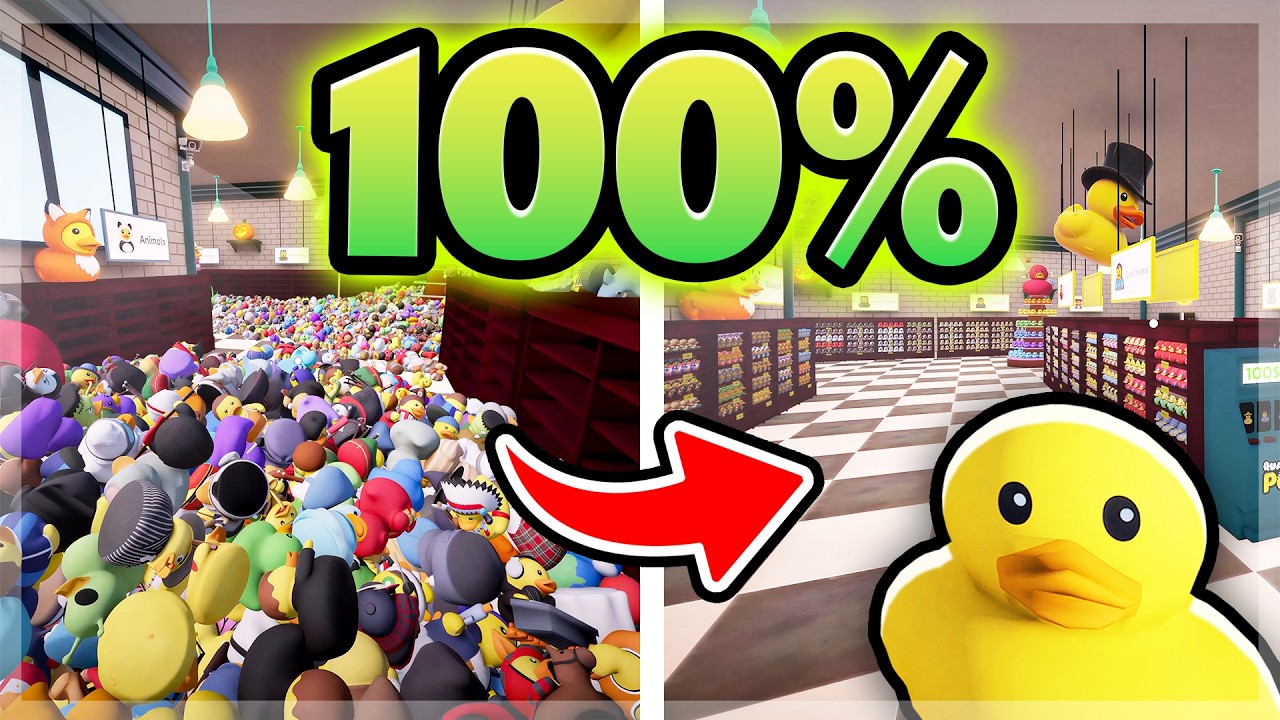 I Completed 100% of Sort Them Ducks