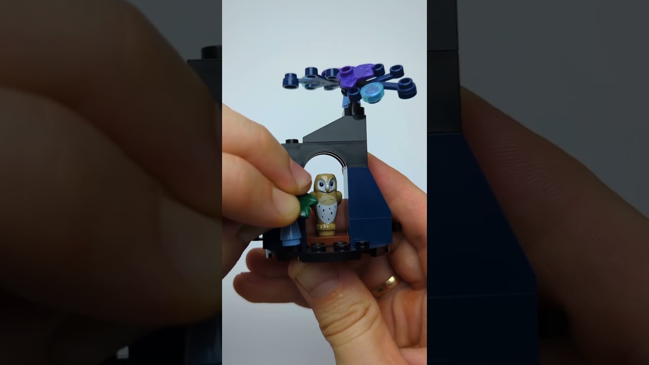 Building Draco in the Forbidden Forest LEGO polybag #lego #lego30677 #legoharrypotter