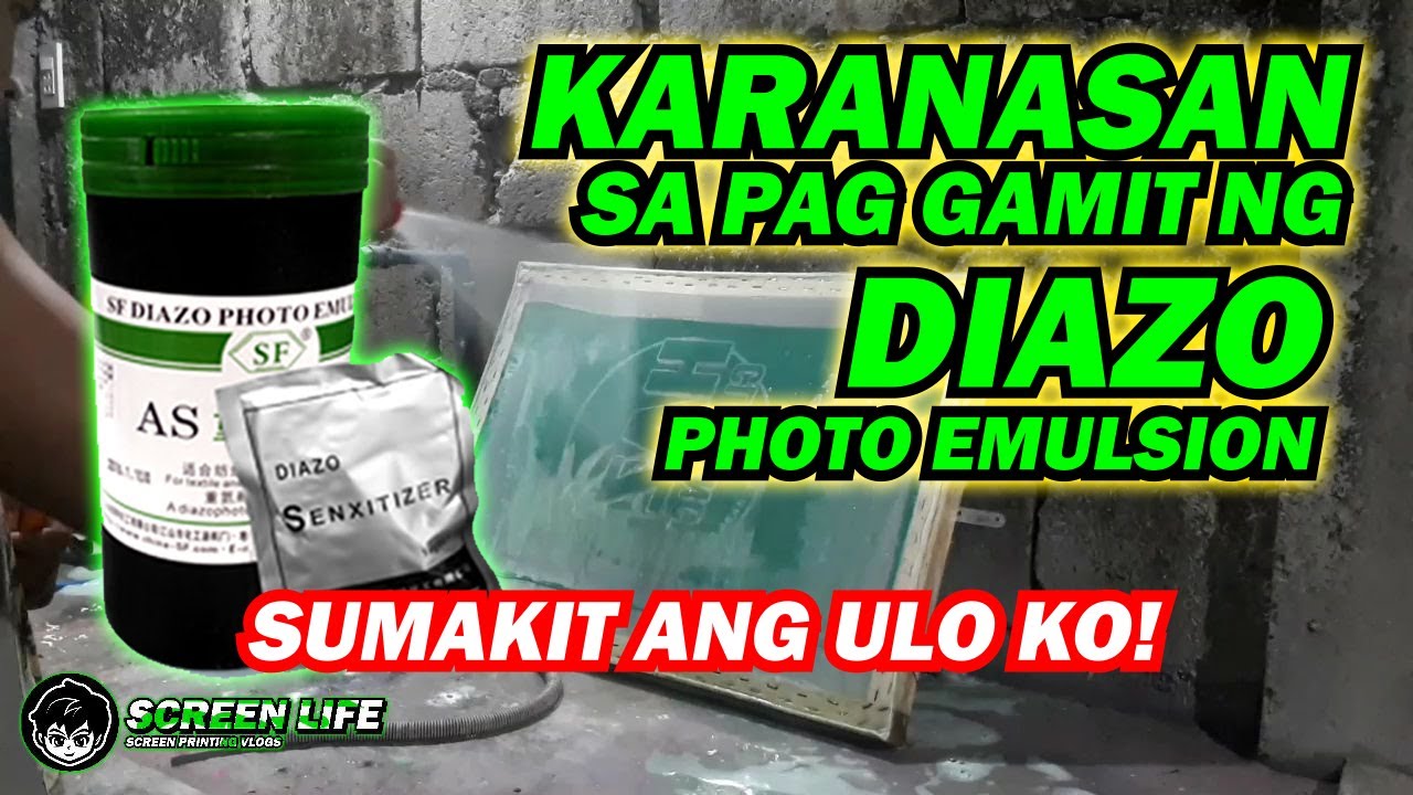 SF DIAZO PHOTO EMULSION | SCREEN LIFE