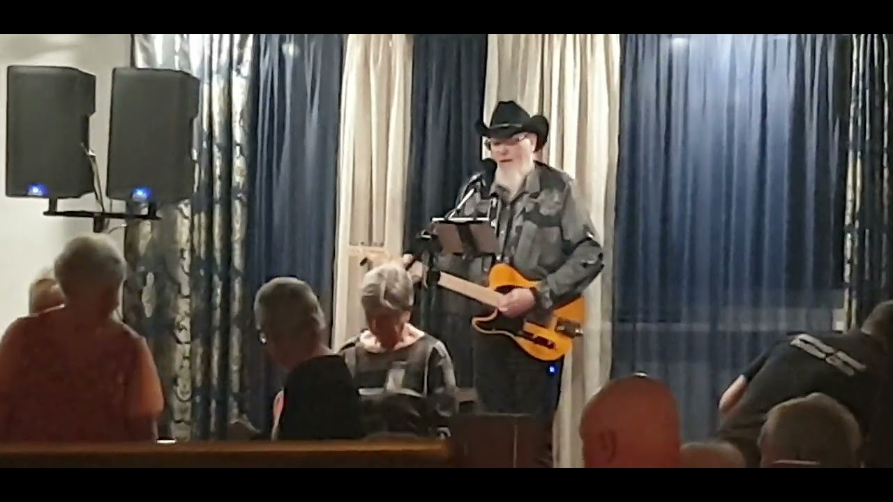 Bob Morgan at the Police club in St Helens