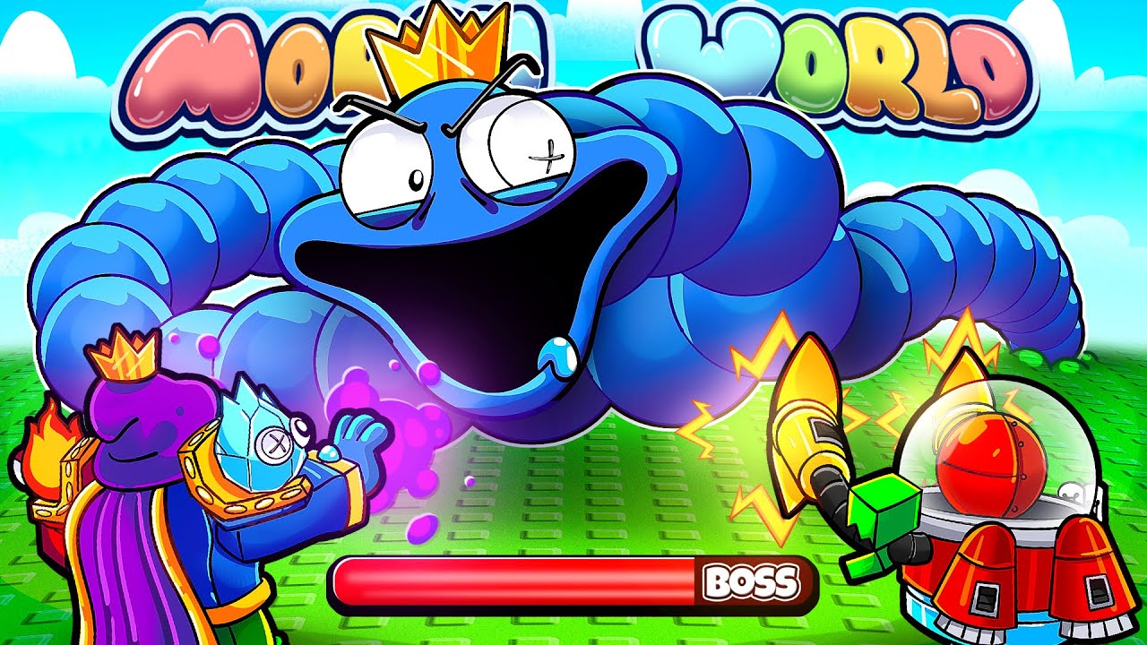 HUNGRY WORMS DESTROY MORPH WORLD! (New Update!)