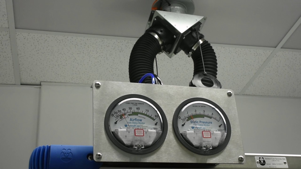 Animal Care Systems IVC Racks | How to Use the Optional Airflow Dampers