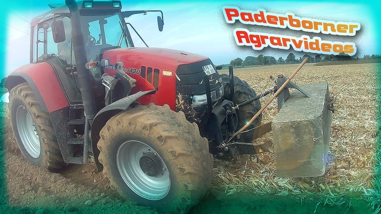 [Cabview]  Pflügen mit Case CVX 130 /Paderborner Agrarvideos