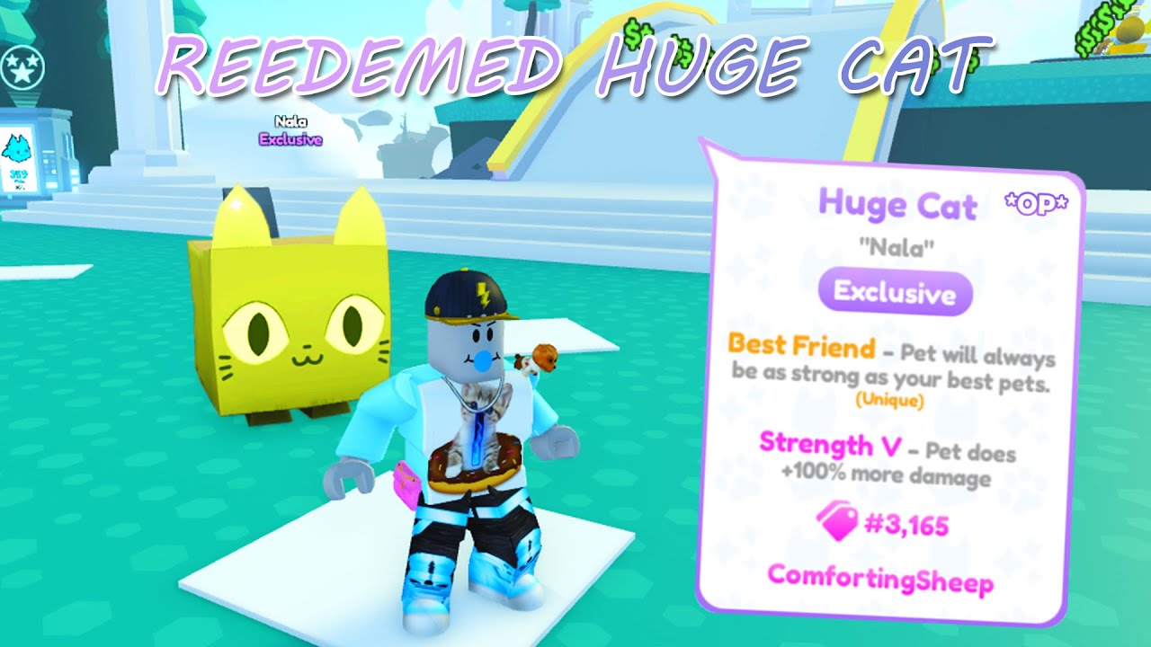 😺 CLAIMING EXTREMELY RARE HUGE CAT!! IS IT GOLDEN?? ✨
