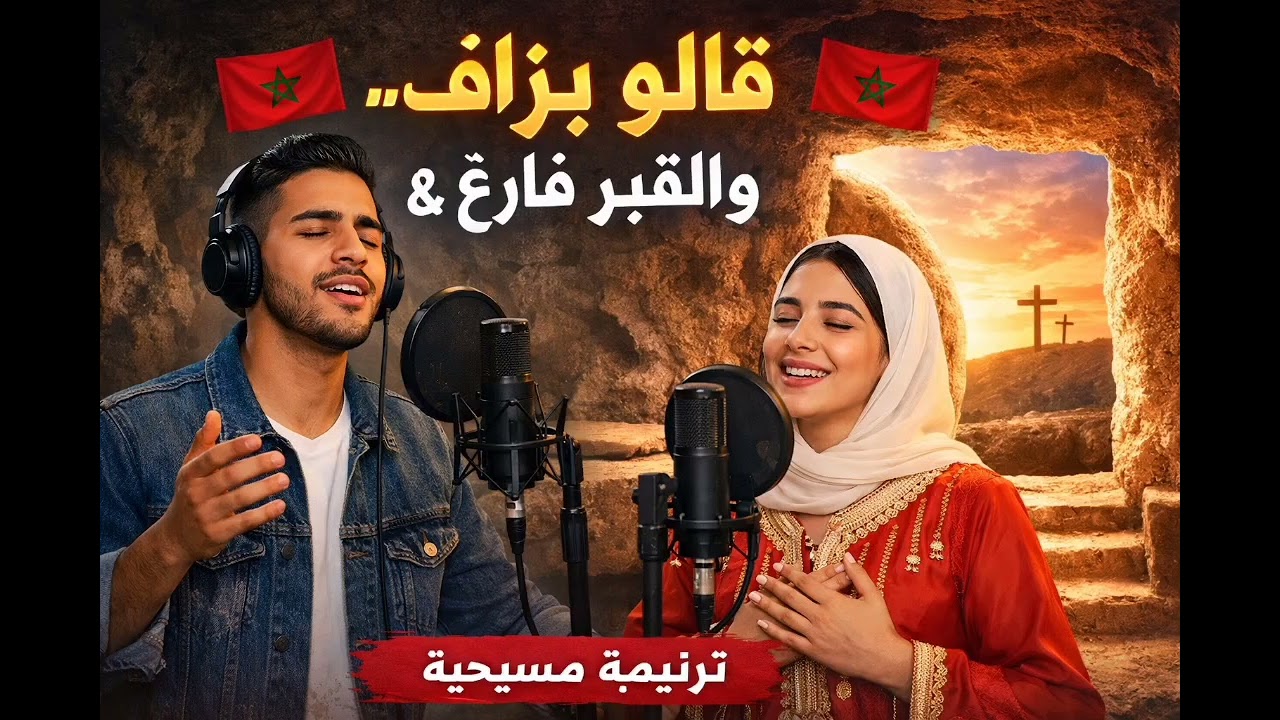 قالو بزااف… ولكن القبر فارغ! 🔥 ترنيمة مغربية تهز القلوب | حقيقة القيامة #المغرب_ينشد_للرب 
