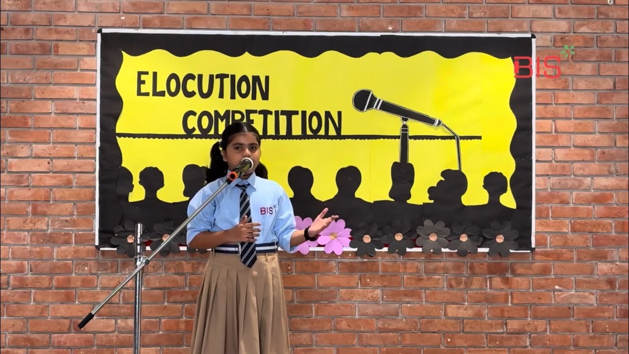 Elocution Competition 2025 – Voices That Inspire