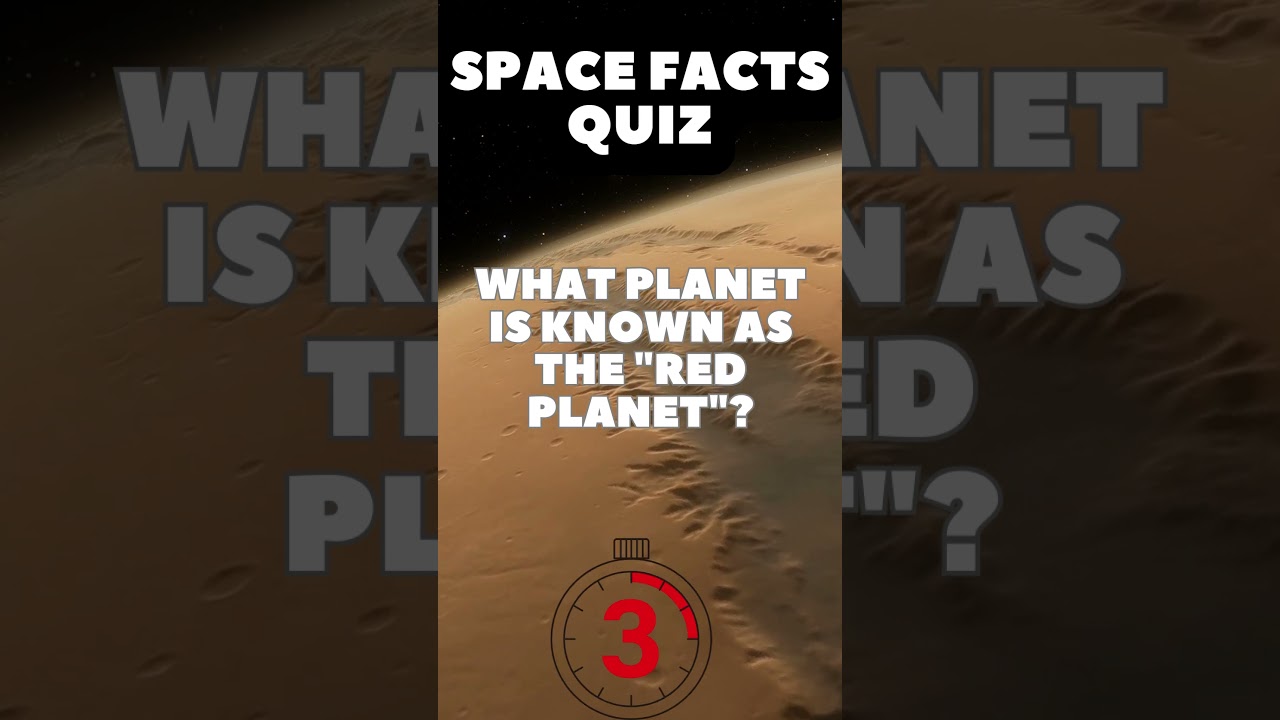 The red planet !? #spacefacts #astroquiz