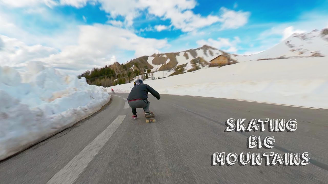 Raw Run // Long mountain descent on a skateboard