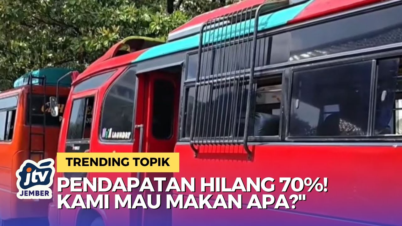 Sopir Bus Mini Ponorogo Ngamuk! Pendapatan Anjlok 70% Akibat Bus AKDP