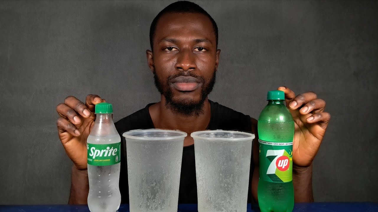 ASMR DRINKING | ICE COLD 7UP AND ICE COLD SPRITE ASMR DRINKING